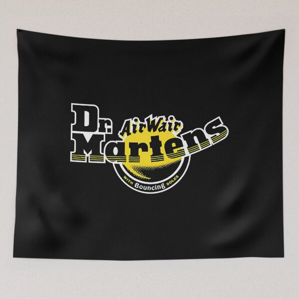 Item preview, Iconic Airwair Footwear Emblem In Yellow And Black designed and sold by Moose-Hunter.