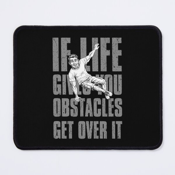 Item preview, Parkour Traceur If Life Gives You Obstacles Funny Jump designed and sold by GrandeDuc.