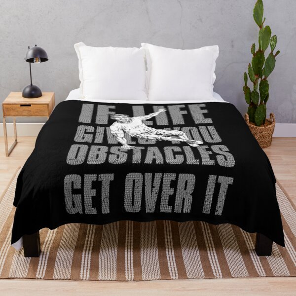 Item preview, Parkour Traceur If Life Gives You Obstacles Funny Jump designed and sold by GrandeDuc.