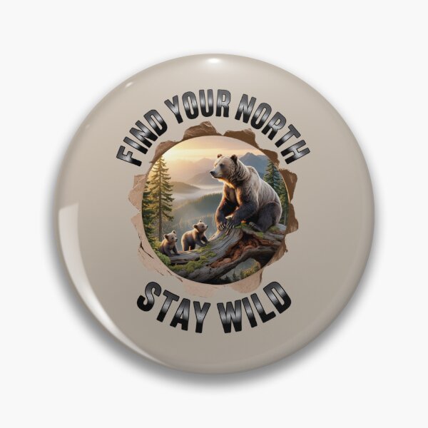 Item preview, bear family - hiking - camping - national park – bear adventure - scenic view - woodland - rustic - alpine - pacific northwest - canadian wilderness - leave no trace - protect the wild - bear country designed and sold by JansenGS.