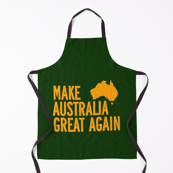 Item preview, Make Australia Great Again (MAGA) Map Gold designed and sold by Groovys-Goods.