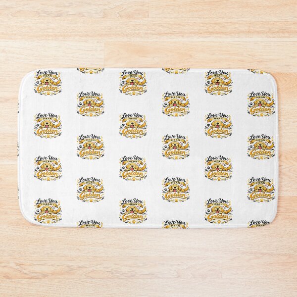 Item preview, Love You Mean Golden Golden Retriever Gift designed and sold by WildVista.