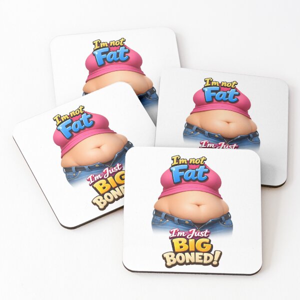 Item preview, I'm NOT Fat! designed and sold by MarkColeImaging.
