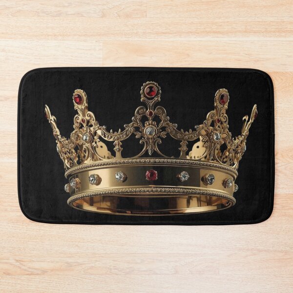 Item preview, Royal Gold Crown, Luxury King & Queen Jewel Design designed and sold by Moodune.