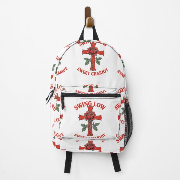 Item preview, Swing Low Sweet Chariot Cross and Rose Motif designed and sold by taiche.