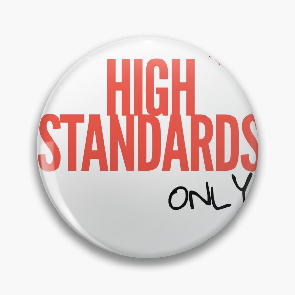 Item preview, Motivational Design "High Standards Only"  designed and sold by Teale-Studio.