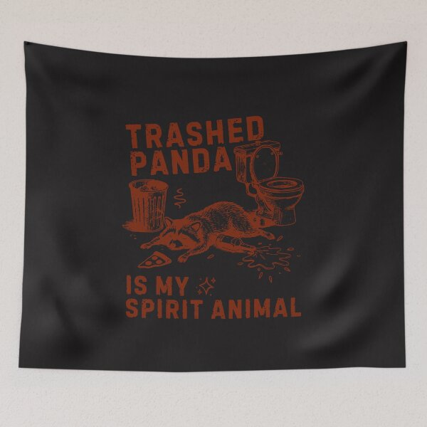 Item preview, Trashed Panda Is My Spirit Animal Funny Raccoon designed and sold by kiralynstration.