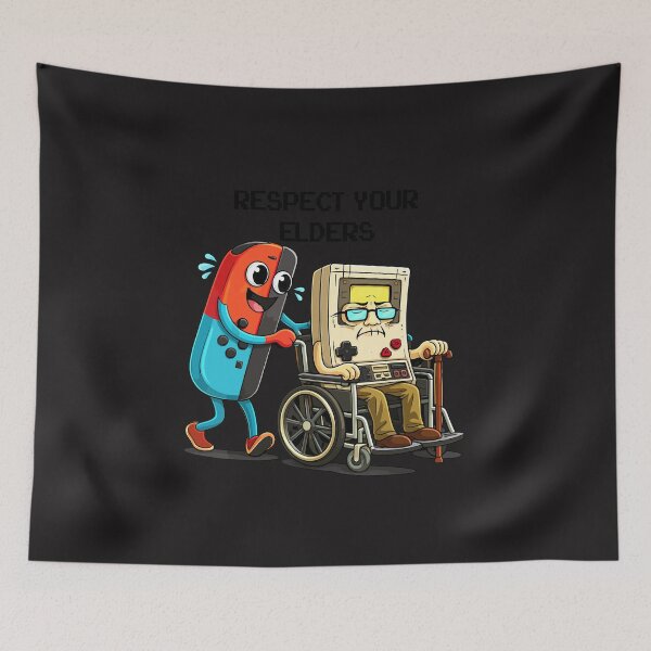 Item preview, Retro Handheld Gamer Old School Gaming Humor designed and sold by kiralynstration.