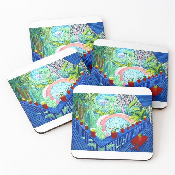 Item preview, David Hockney Painting VL10 designed and sold by ElinaAlton.