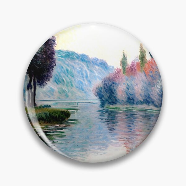 Item preview, Banks of the Seine at Genfosse designed and sold by artdesignsnow.