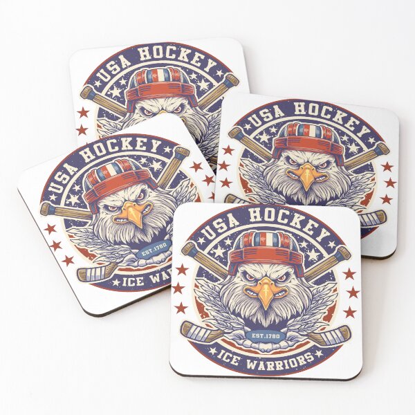 Item preview, Vintage USA Hockey Captain Emblem designed and sold by xiir.