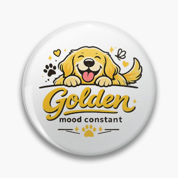 Item preview, Golden Mood Constant Golden Retriever Gift designed and sold by WildVista.
