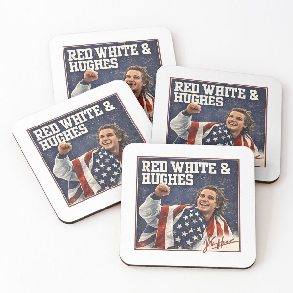 Item preview, Jack Hughes Usa Gold Hockey, Patriotic hockey, American Hockey Pride designed and sold by CLOUDYMOODS.
