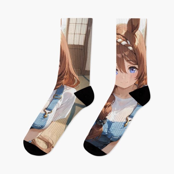 Item preview, Super Creek Uma Musume Cozy Tatami Smile With Blue Ribbon designed and sold by Spraykart.