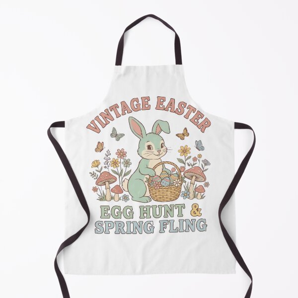 Item preview, Vintage Easter Egg Hunt & Spring Fling Bunny designed and sold by urbinet.