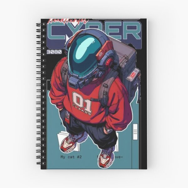 Item preview, Urban Cyber Soul - Red Techwear Astronaut Anime Style Graphic designed and sold by GenZFashion000.