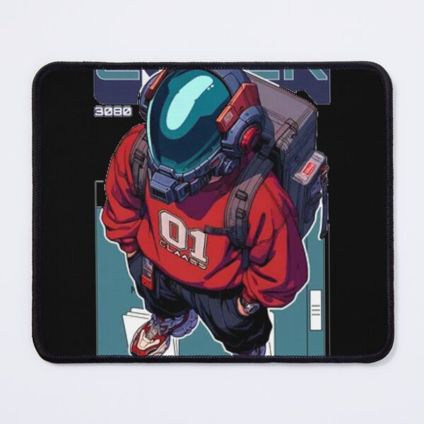 Item preview, Urban Cyber Soul - Red Techwear Astronaut Anime Style Graphic designed and sold by GenZFashion000.