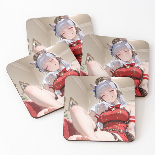 Item preview, Gold Ship Uma Musume Playful Red Outfit Lounge Moment designed and sold by Spraykart.