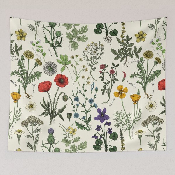 Item preview, Wildflowers collage designed and sold by Katerina Mitkova Kirilova.