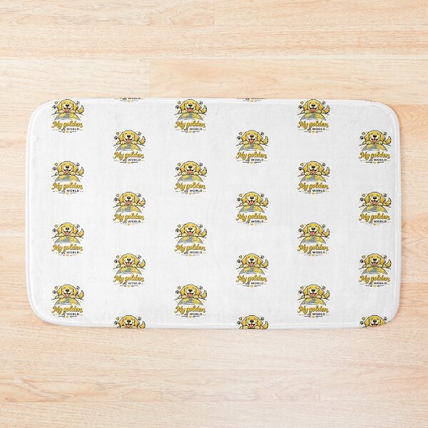 Item preview, My Golden My World Golden Retriever Gift designed and sold by WildVista.