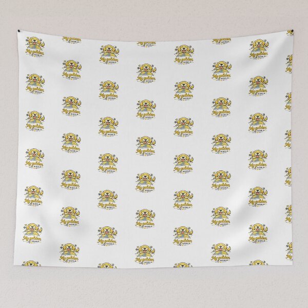 Item preview, My Golden My World Golden Retriever Gift designed and sold by WildVista.