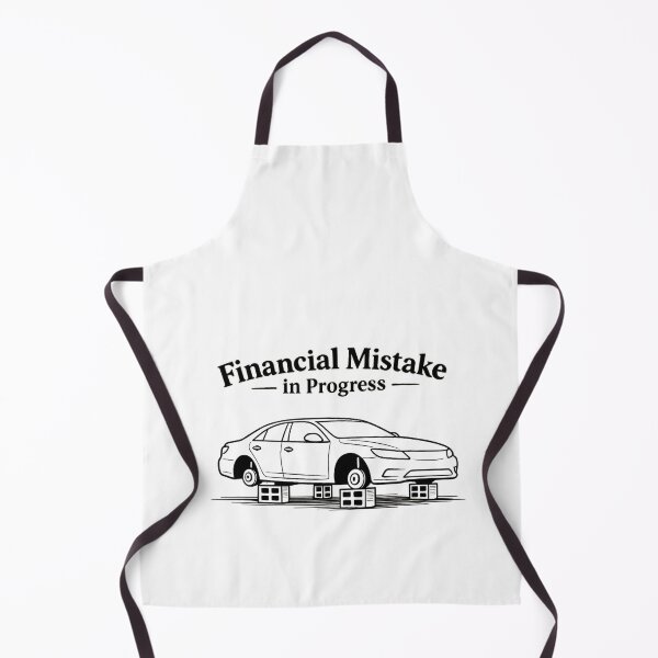 Item preview, Financial Mistake In Progress Funny Car Lover designed and sold by Pawsome Quotes.