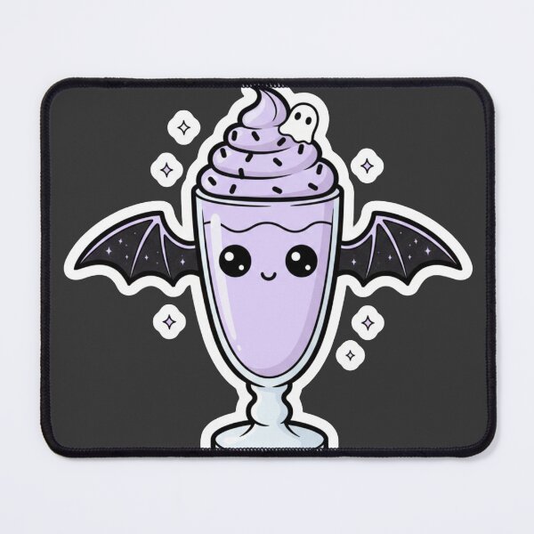 Item preview, Cute Vampire Milkshake with Bat Wings designed and sold by Modavedrake.