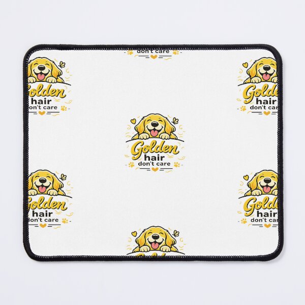 Item preview, Golden Hair Don’t Care Golden Retriever Gift designed and sold by WildVista.