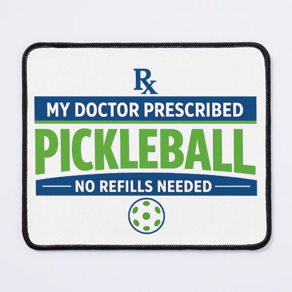Item preview, Funny Pickleball Dad Gift – My Doctor Prescribed Pickleball – Rx Sports Humor for Fathers designed and sold by Pickleball-Gift.