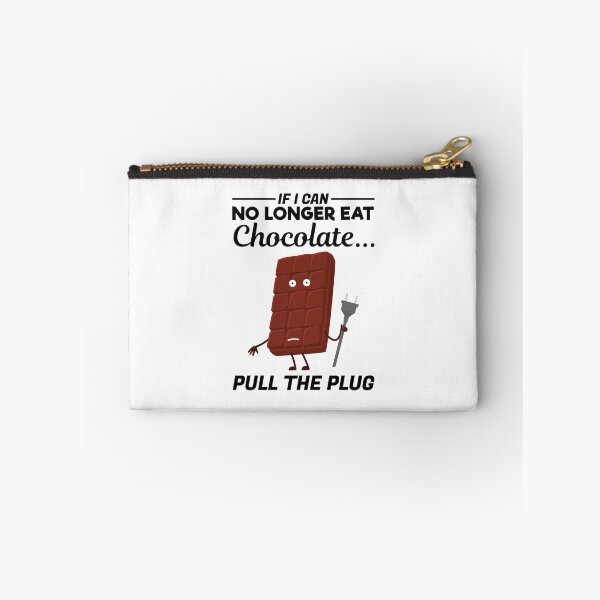 Item preview, Chocolate Addict Unplug Me If I'm Ever On Life Support  designed and sold by Maria Garcia.