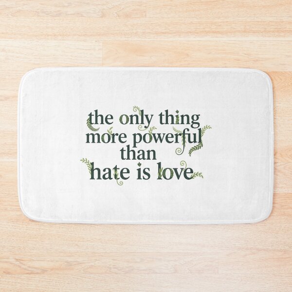 Item preview, Love Wins Botanical Nature Power Quote designed and sold by zzz888.