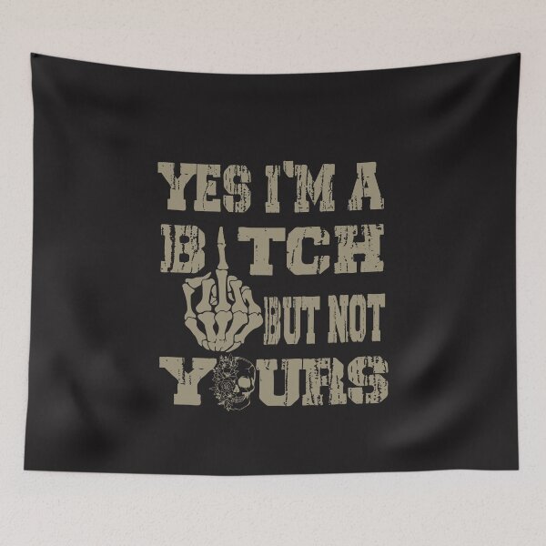 Item preview, Yes I’m A Witch But Not Yours Funny Halloween Design designed and sold by kiralynstration.