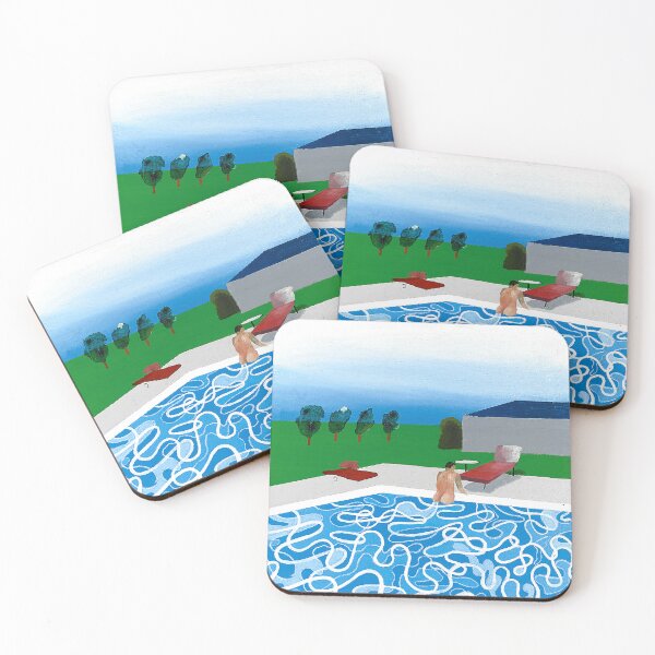 Item preview, David Hockney Painting VL17 designed and sold by ElinaAlton.