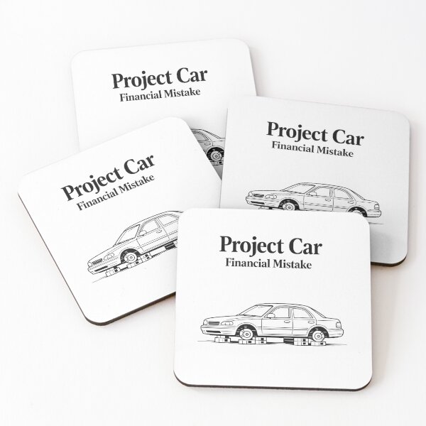Item preview, Project Car Financial Mistake Funny Car Build designed and sold by Pawsome Quotes.