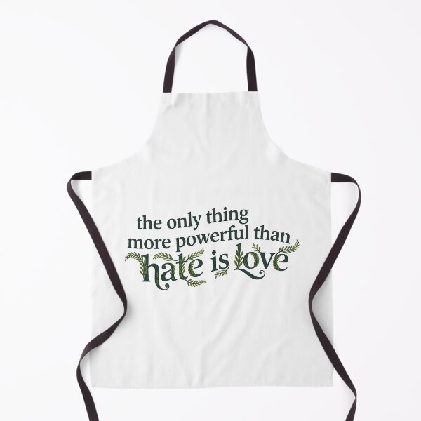 Item preview, Love Over Hate Botanical Typography designed and sold by zzz888.