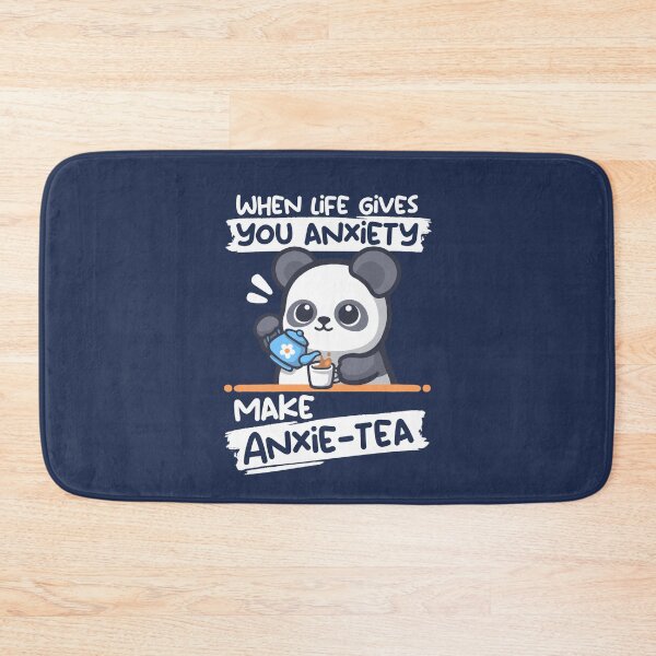 Item preview, Anxie-tea Panda - Funny Kawaii Anxiety Pun for Tea Lovers designed and sold by NemiMakeit.