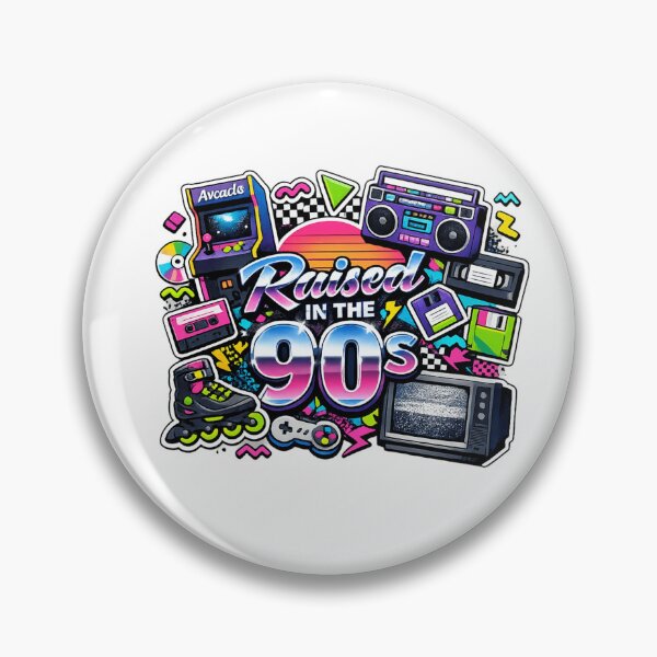 Item preview, Retro Neon Nostalgia T-Shirt Design designed and sold by craftedd.