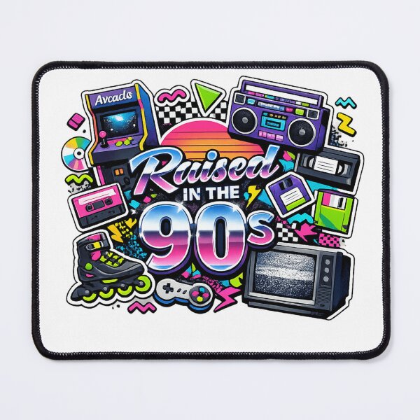 Item preview, Retro Neon Nostalgia T-Shirt Design designed and sold by craftedd.