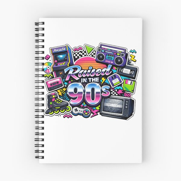 Item preview, Retro Neon Nostalgia T-Shirt Design designed and sold by craftedd.