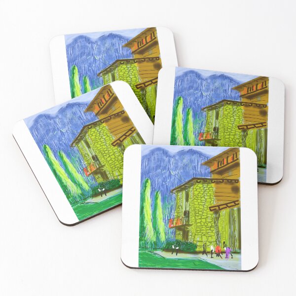 Item preview, David Hockney Painting VL18 designed and sold by ElinaAlton.