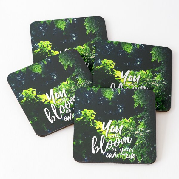Item preview, You Bloom in Your Own Time Quote designed and sold by glowcaseco.