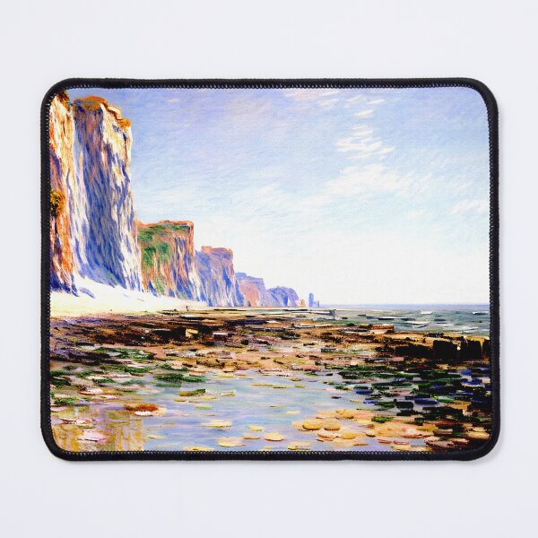 Item preview, Beach and Cliffs at Pourville, Morning Effect designed and sold by artdesignsnow.
