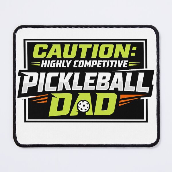 Item preview, Funny Pickleball Dad Gift – Caution Highly Competitive Pickleball Dad – Tournament Father Humor Design designed and sold by Pickleball-Gift.