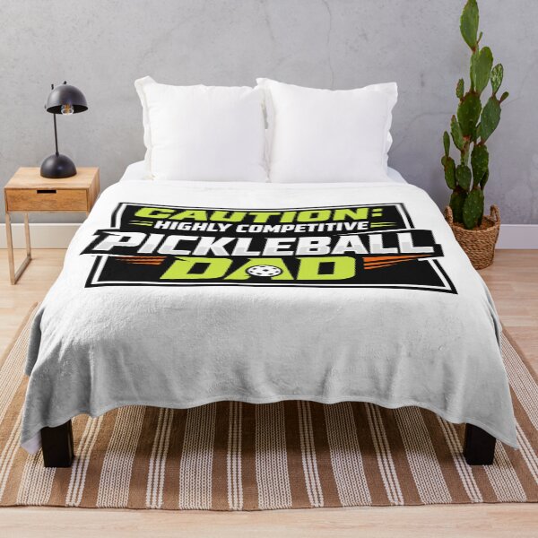 Item preview, Funny Pickleball Dad Gift – Caution Highly Competitive Pickleball Dad – Tournament Father Humor Design designed and sold by Pickleball-Gift.