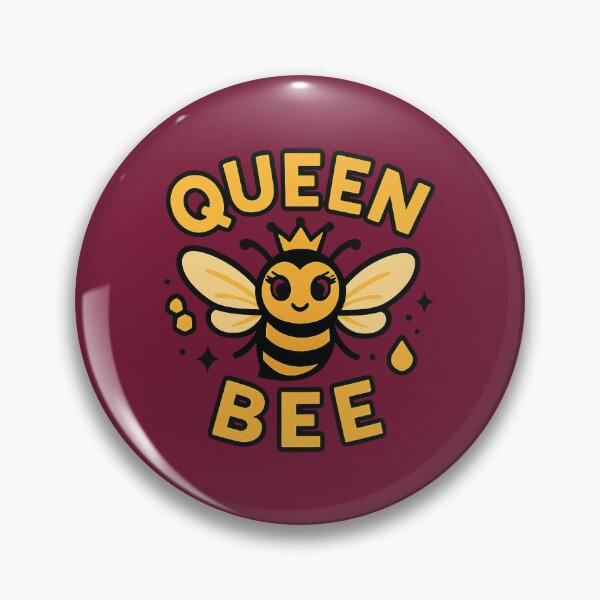 Item preview, Cute Queen Bee Cartoon with Crown designed and sold by OwnYourMood.