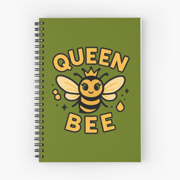 Item preview, Cute Queen Bee Cartoon with Crown designed and sold by OwnYourMood.