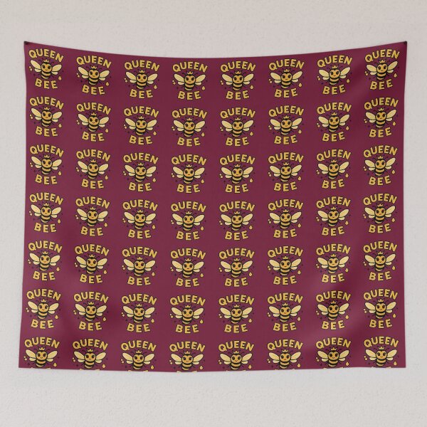 Item preview, Cute Queen Bee Cartoon with Crown designed and sold by OwnYourMood.