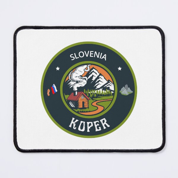 Item preview, Koper Slovenia | Green Travel Emblem designed and sold by World Designs.