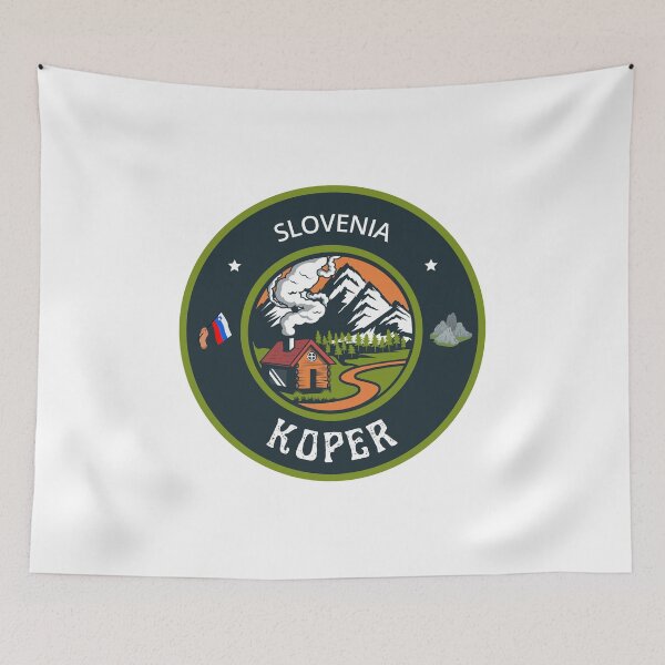 Item preview, Koper Slovenia | Green Travel Emblem designed and sold by World Designs.