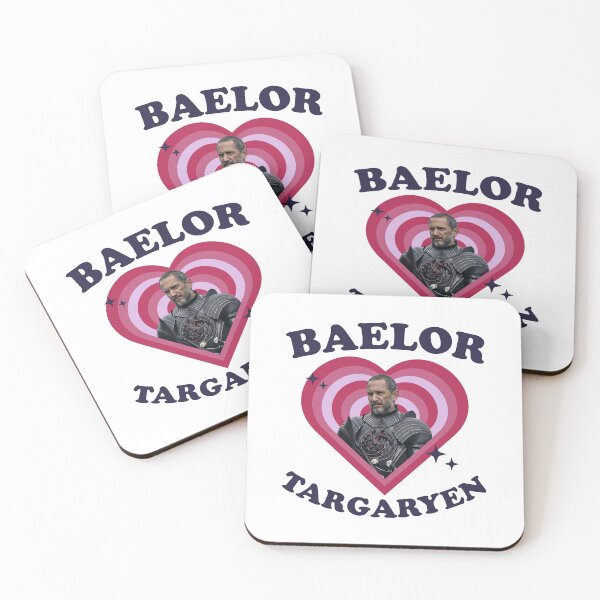 Item preview, Baelor Targaryen retro heart designed and sold by HughIeas.